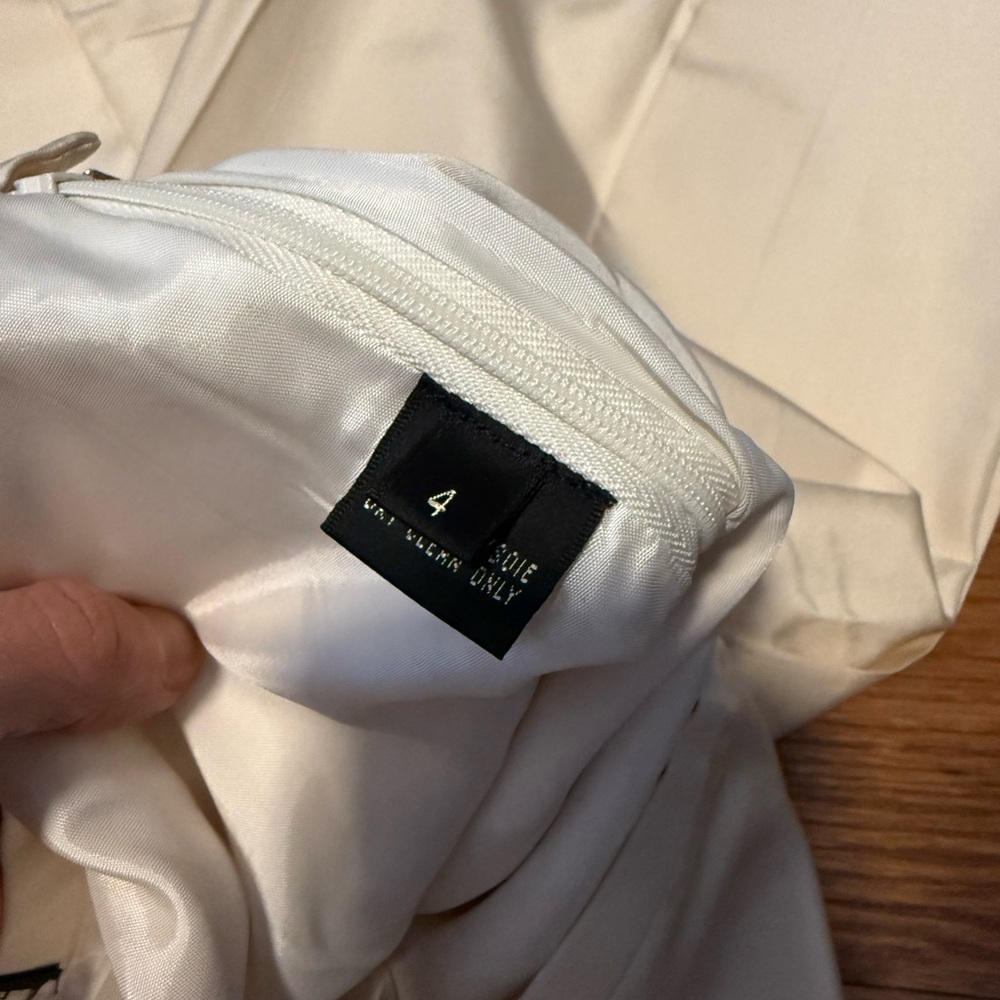Ralph Lauren Silk Ivory Skirt - Picture 4 of 9
